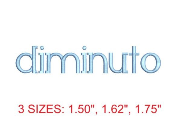 Diminuto RG Embroidery Font: A Versatile Tool for Creative Embroidery Projects