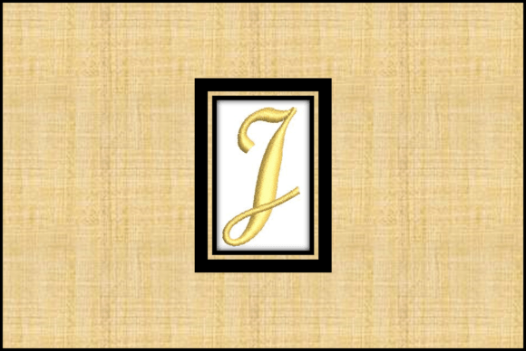 Gold Font J: A Timeless Typographic Statement