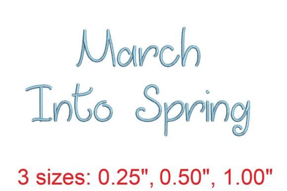 March Into Spring