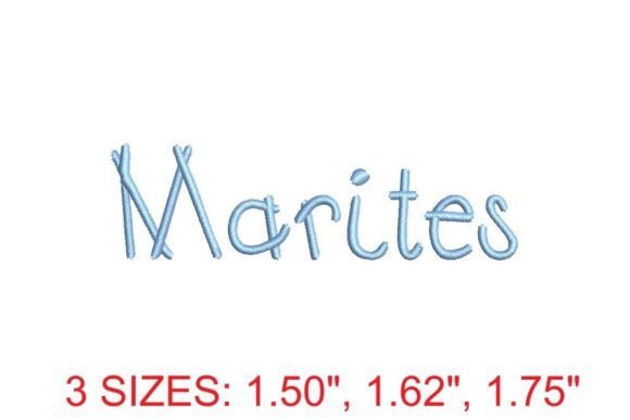 Marites Font: A Timeless Embroidery Essential
