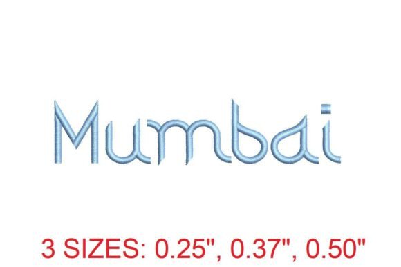 Mumbai Embroidery Font: A Versatile Tool for Creative Stitching
