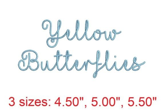Yellow Butterflies: A Delicate Embroidery Element with Endless Creative Potential